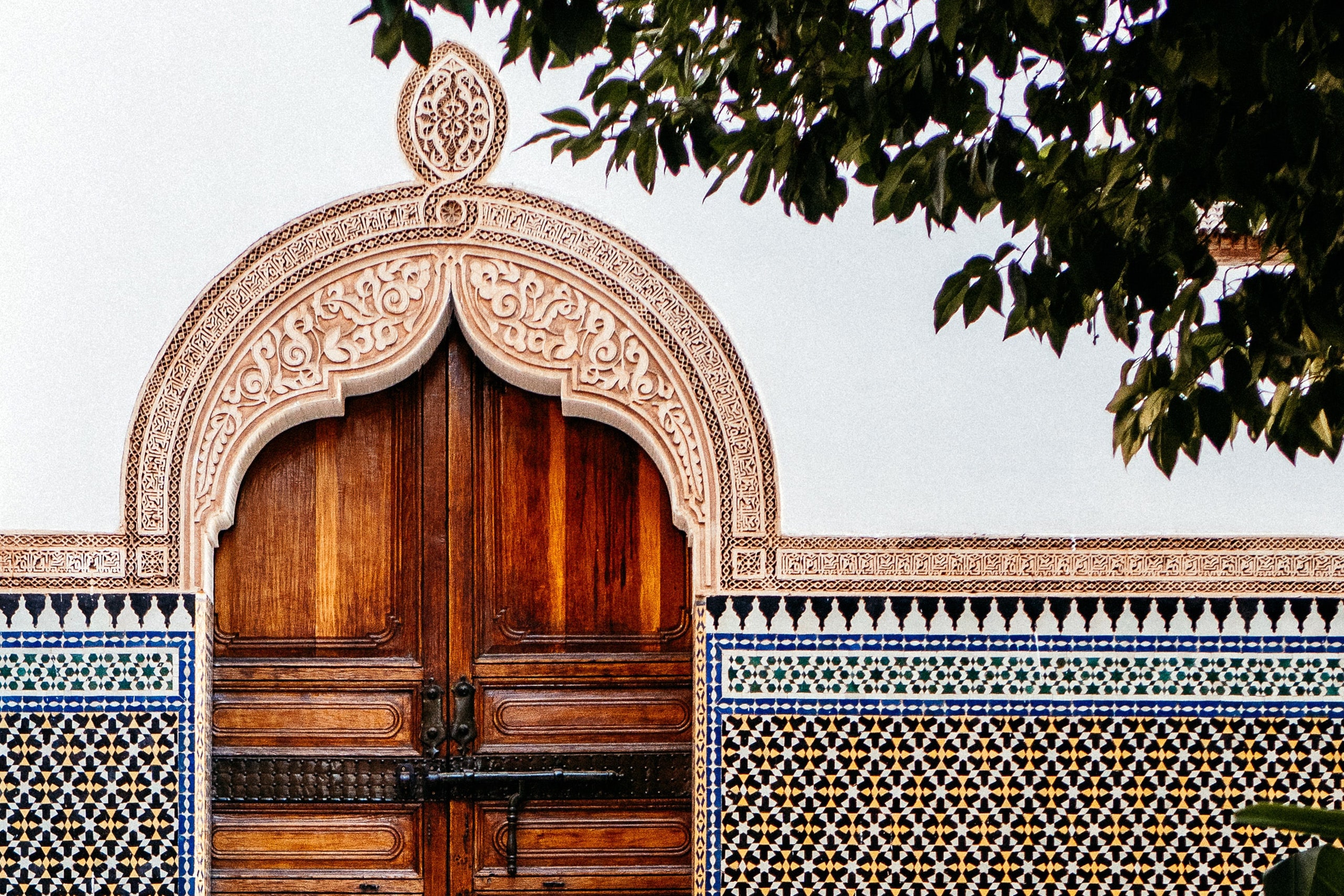 Se smukke udsmykninger i Marrakech, Marokko