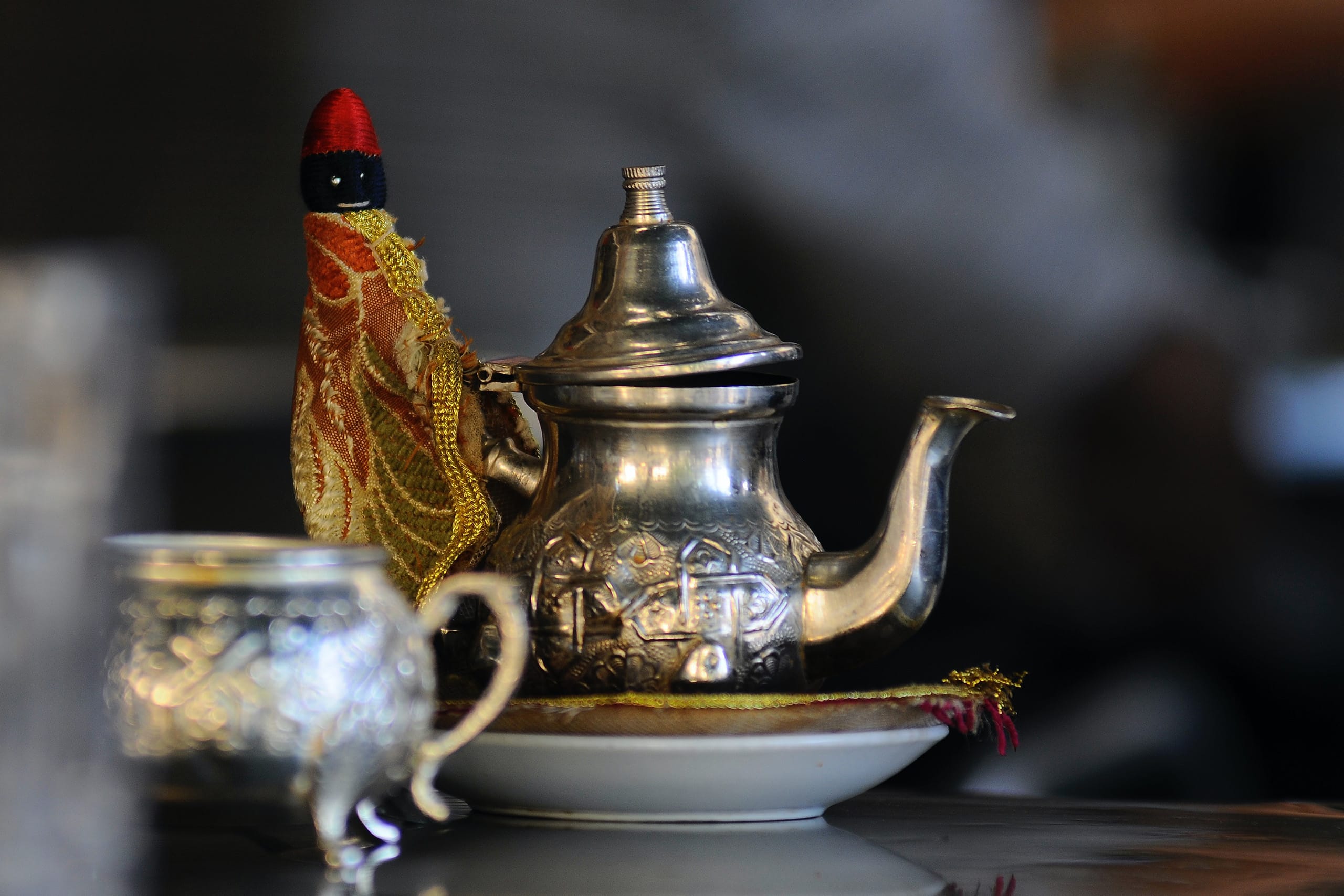 Te eller kaffe i Marrakech