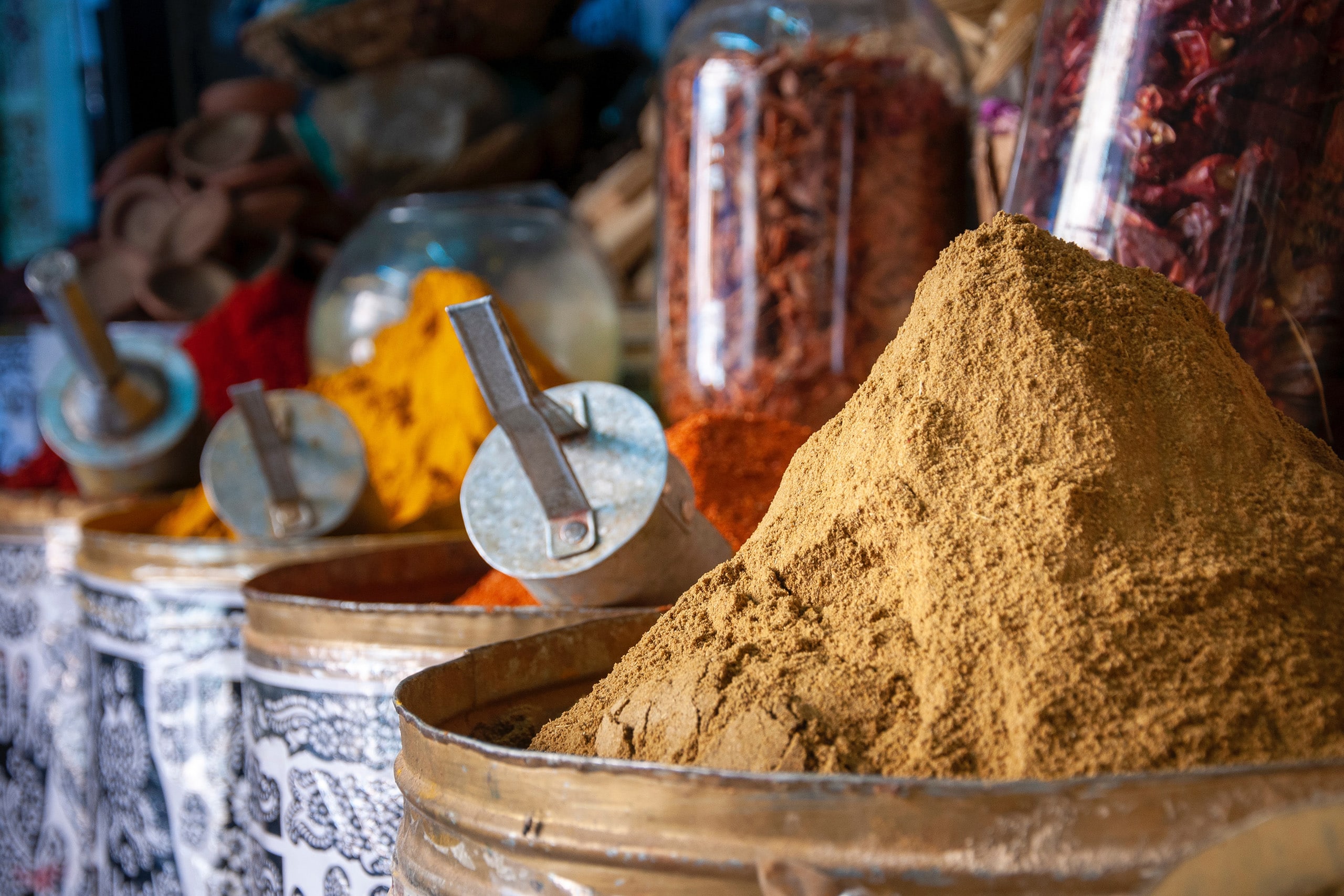 Krydderier i medinaen, Marrakech